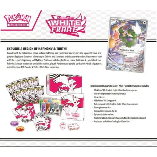 Pokémon Scarlet & Violet: White Flare Elite Trainer Box