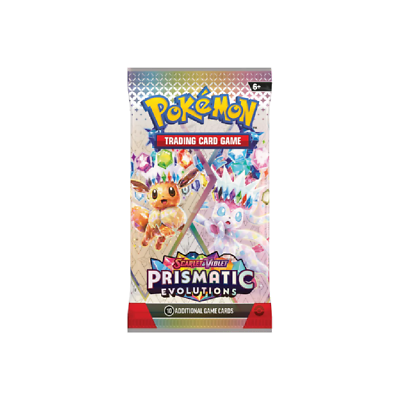 Pokemon Prismatic Evolutions booster pack